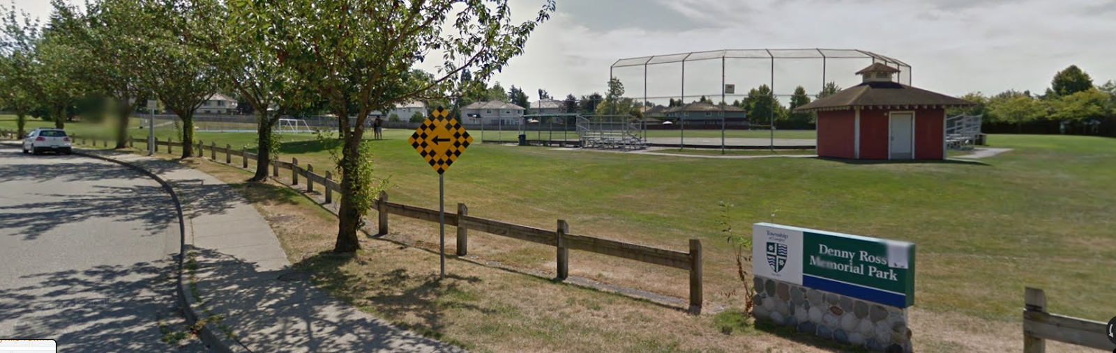 Park in community of Murrayville in Langley, BC